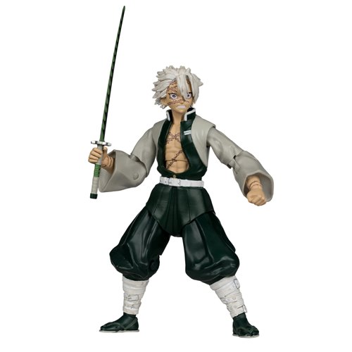 Demon Slayer Wave 7 Sanemi Shinazugawa Season 3 7-Inch Scale Action Figure