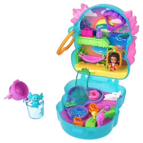 Polly Pocket Axolotl Adventure Compact Playset