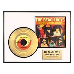 The Beach Boys Good Vibrations Framed Gold Record
