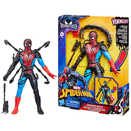 Spider-Man VenomVersus Spider-Man Liquid Shifter 11-Inch Action Figure