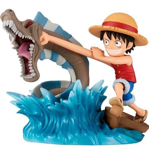 One Piece Monkey D. Luffy vs Local Sea Monster Log Stories World Collectable Mini-Figure