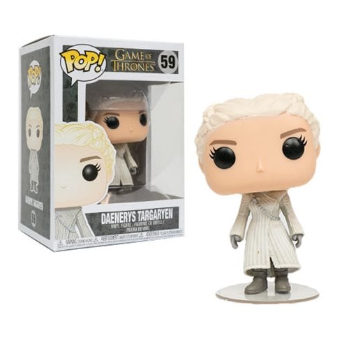 Game of Thrones Daenerys White Coat Pop! Vinyl Figure