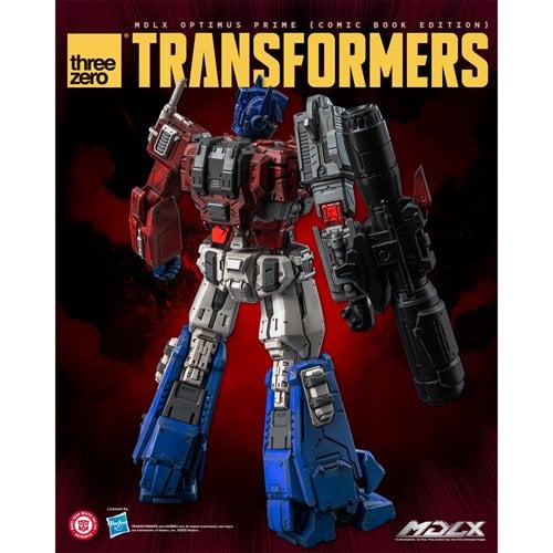Transformers Optimus Prime Comic Book Edition MDLX Action Figure