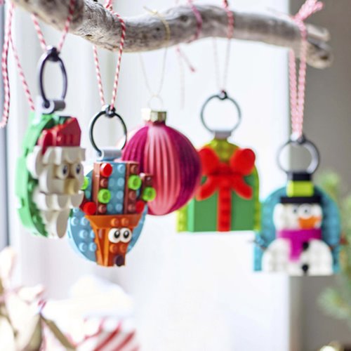 LEGO 40744 Christmas Ornament Selection