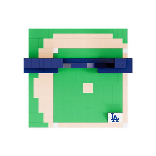Los Angeles Dodgers Logo Building Block Model