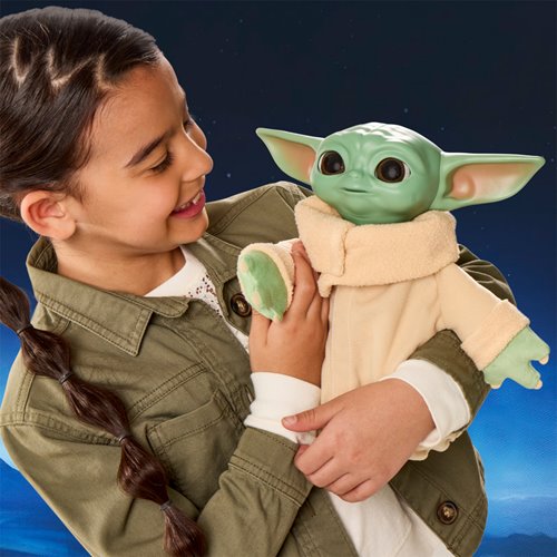 Star Wars The Mandalorian & Grogu Action Buddy Grogu Interactive 10-Inch Action Figure
