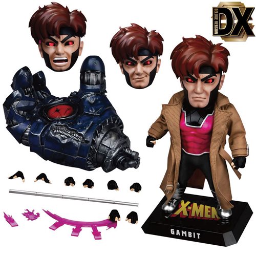 X-Men EAA-090 Gambit Deluxe Version Action Figure - Previews Exclusive