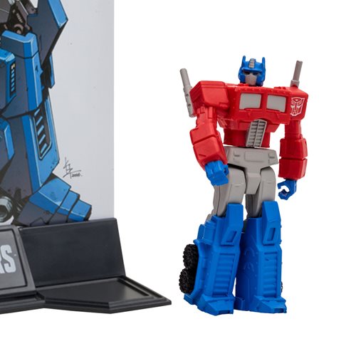 Transformers Page Punchers Optimus Prime and Megatron 3-Inch Action Figure 2-Pack with Comic