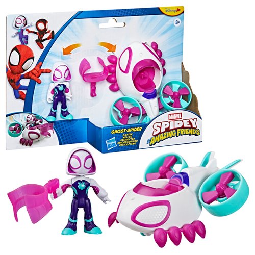 Spidey and His Amazing Friends Action Figures & Vehicles Wave 1 Case of 4
