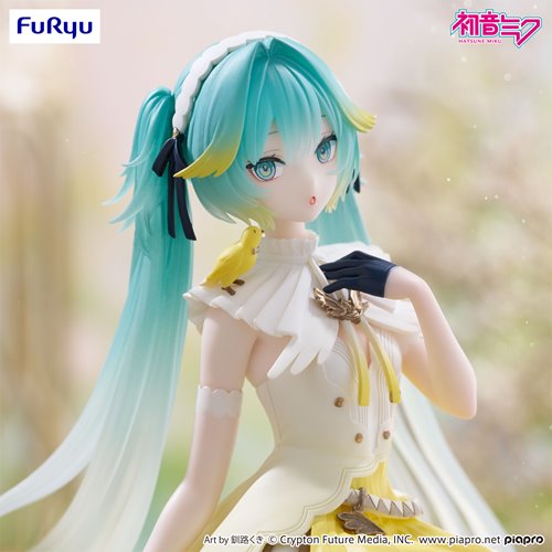 Vocaloid Hatsune Miku Canary Bird Noodle Stopper Statue