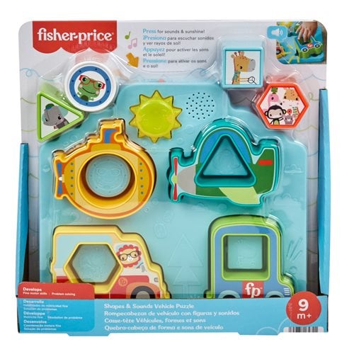Fisher-Price Shapes and Sounds Vehicle Puzzle