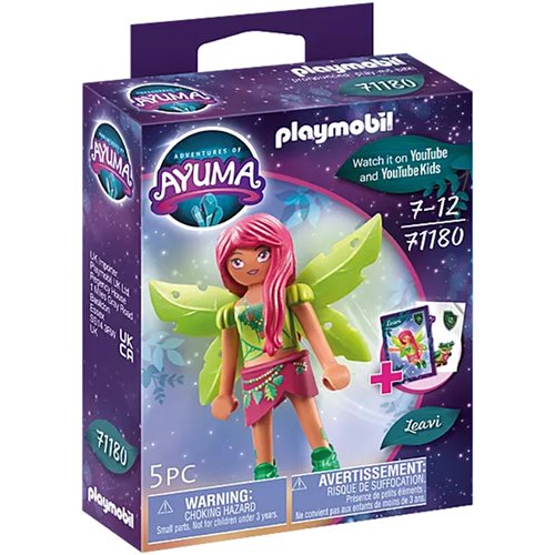 Playmobil 71180 Adventures of Ayuma Forest Fairy Leavi 3-Inch Action Figure