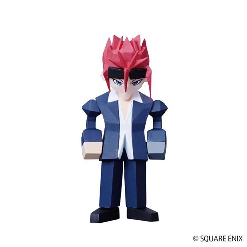 Final Fantasy VII Polygon Figure Vol. 1 Display Tray of 8