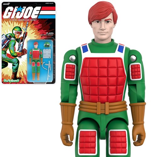 G.I. Joe Flash (Comic) 3 3/4-Inch ReAction+ Figure
