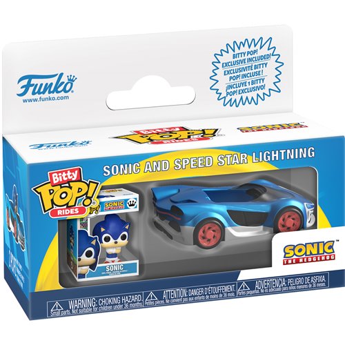 Sonic the Hedgehog Speed Star with Sonic Funko Bitty Pop! Ride