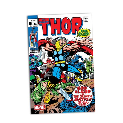 Marvel Thor The Mighty Thor #177 1:6 Scale Posed Figure with Scene and Comic