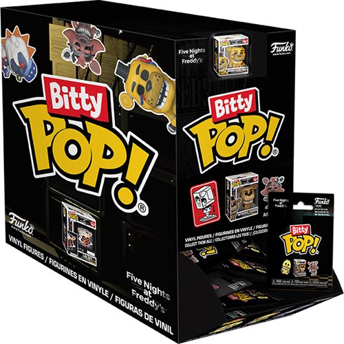Five Nights at Freddy's Funko Bitty Pop! Singles Display Case of 32