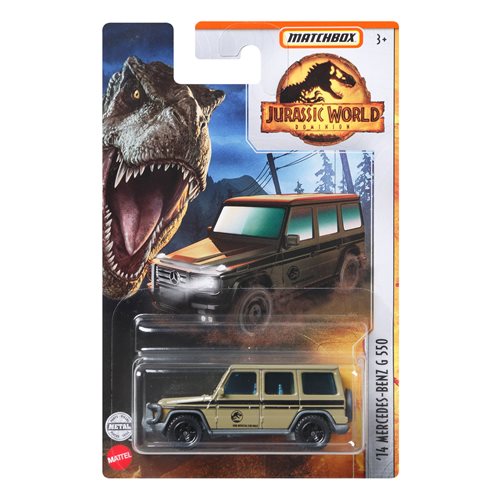 Jurassic World Matchbox 2022 Mix 5 Die-Cast Vehicles Case of 12