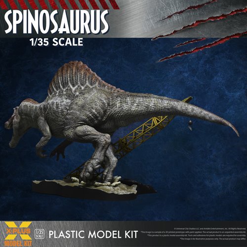 Jurassic Park III Spinosaurus 1:35 Scale Plastic Model Kit - Reissue