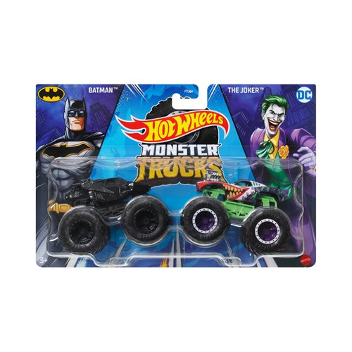 Hot Wheels Monster Trucks Demolition Doubles 1:64 Scale Vehicle 2-Pack 2024 Mix 5 Case of 8