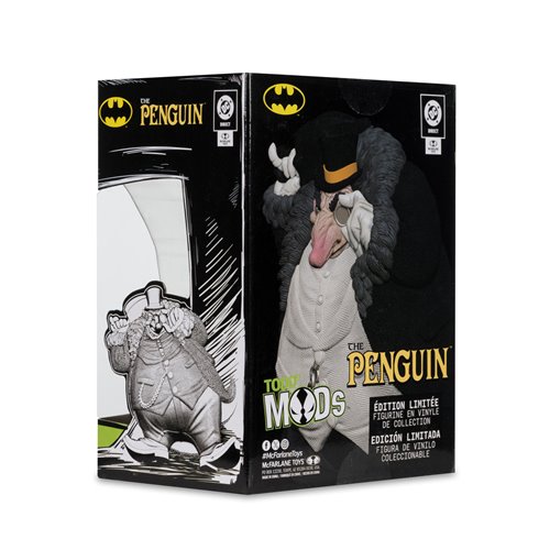DC Direct Collector Vinyl Wave 6 The Penguin Todd's Mods Limited Edition 4 1/2-Inch Scale Posed Figu