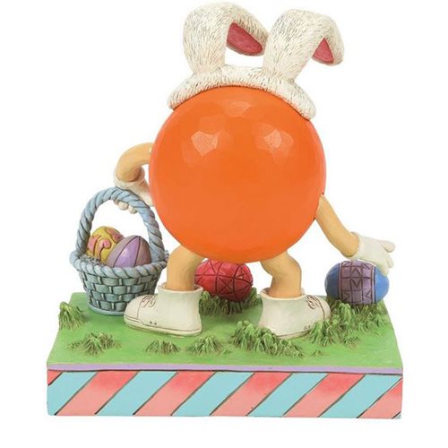 M&M's Easter Orange with Basket by Jim Shore Statue