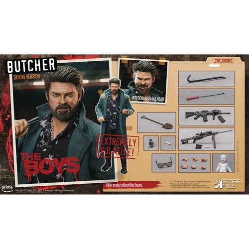 The Boys Season 1 Billy Butcher 1:6 Scale Deluxe Version Action Figure