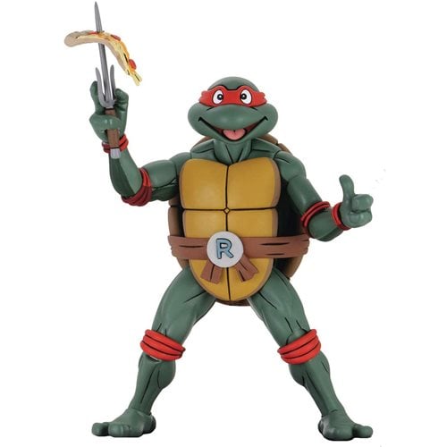 Teenage Mutant Ninja Turtles Raphael Cartoon Ver. 1:4 Scale Action Figure, Not Mint