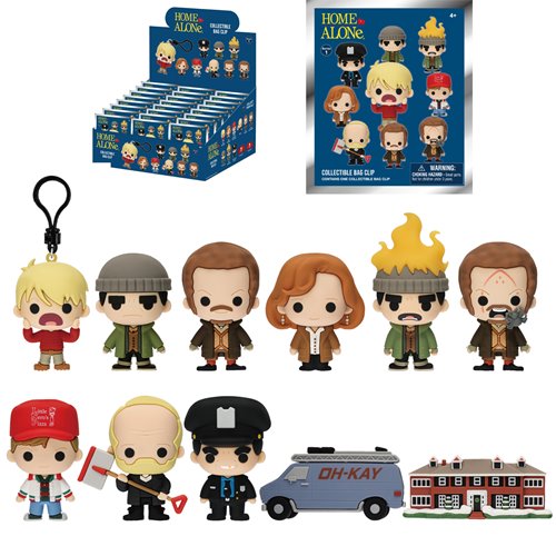 Home Alone 3D Foam Bag Clip Display Case of 24