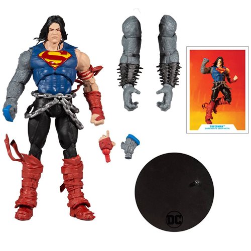 DC Build-A Wave 4 Dark Nights Death Metal Superman Action Figure, Not Mint