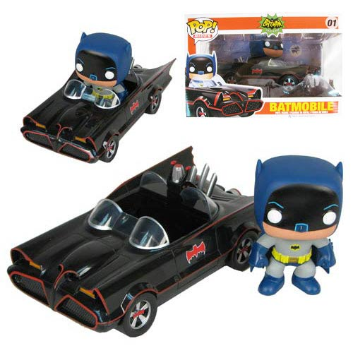 Funko pop Batman et sa batmobile - Funko Pop