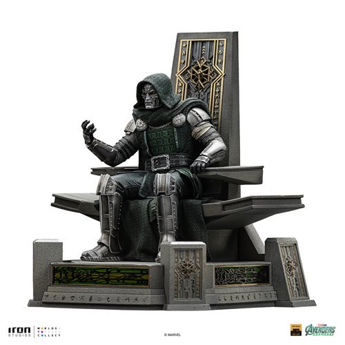 Avengers: Doomsday Doctor Doom on Throne 1:10 Art Scale Limited Edition Statue