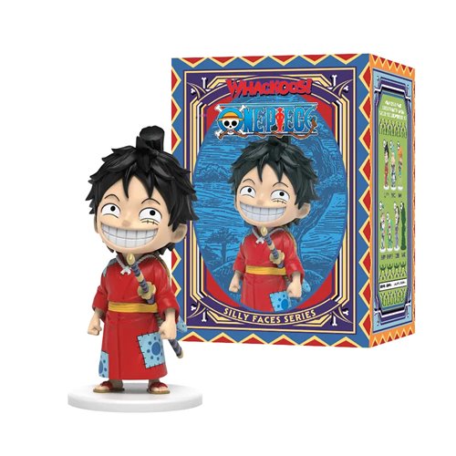 One Piece Whackoos Series Vinyl Mini-Figure Display Tray of 6