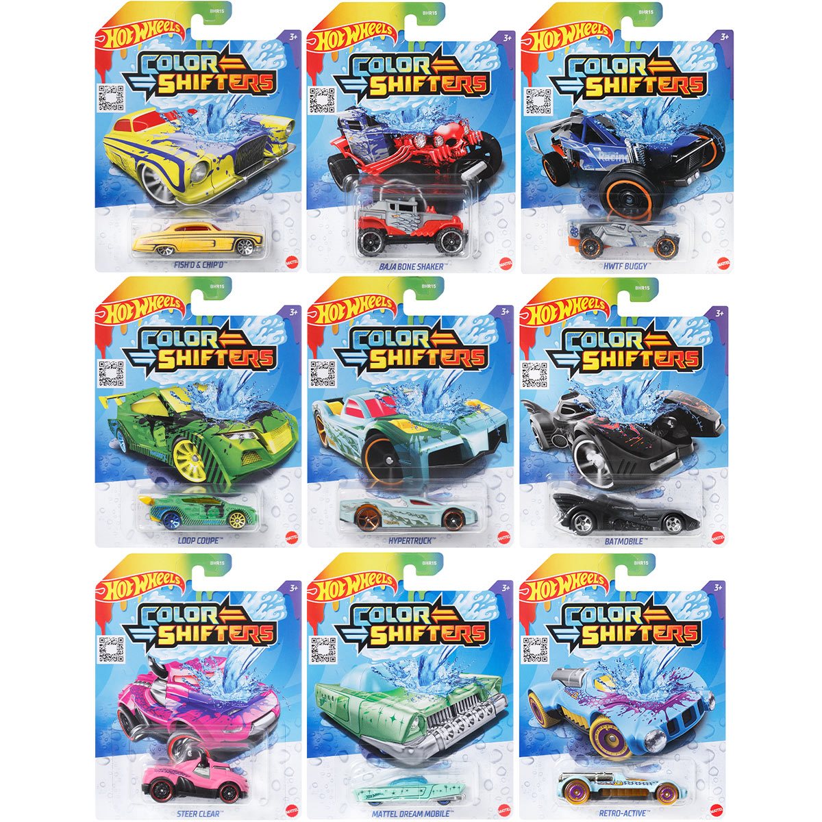 Hot Wheels Color Shifters toy diecast cars