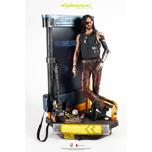 Cyberpunk 2077 Johnny Silverhand 1:4 Scale Exclusive Resin Statue