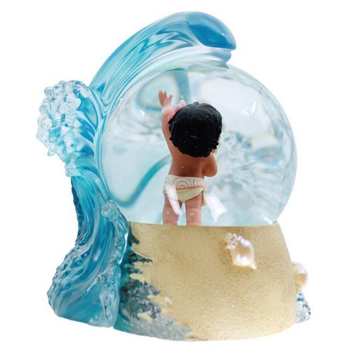 Disney Showcase Moana Baby Moana Ocean Snow Globe