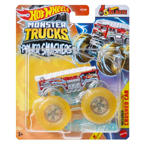 Hot Wheels Monster Trucks Power Smashers 2024 Mix 1 Vehicle Case of 6