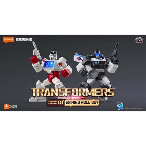 Transformers Shining Version 01 Shining Roll Out Blokees Mini Model Kit Case of 6