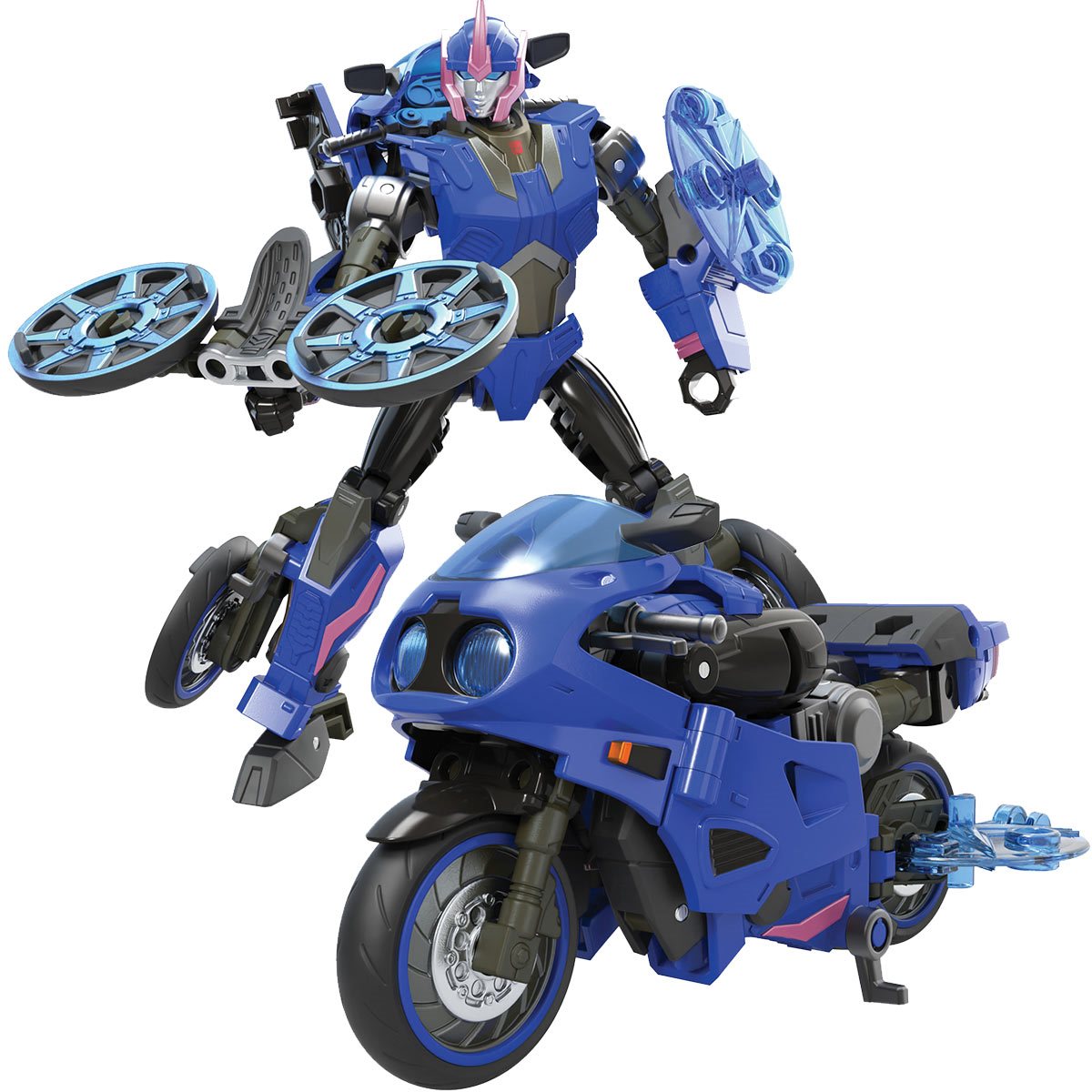 Transformers Rid Prime ARCEE Deluxe Complete Motorcycle Figure