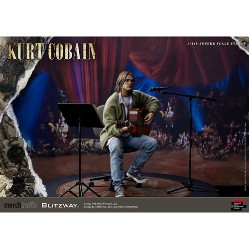Kurt Cobain 1:4 Superb Scale Statue