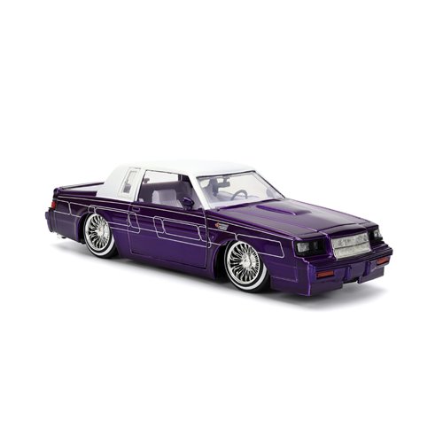 Bigtime Muscle 1987 Buick Grand National Candy Purple 1:24 Scale Die-Cast Metal Vehicle