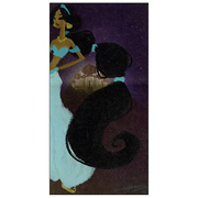 Aladdin Jasmine Palace View Canvas Giclee Print