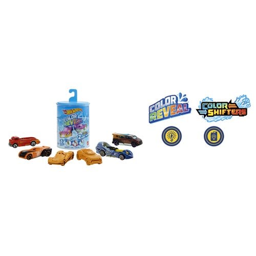 Hot Wheels Color Reveal Vehicle 2-Pack Case of 4