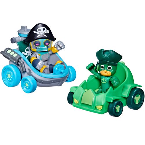 PJ Masks Pirate Power Gekko vs Pirate Robot Battle Racers Vehicles