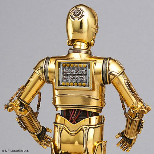 Star Wars C-3PO and R2-D2 1:12 Scale Model Kit Set