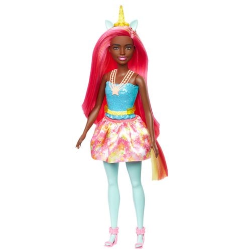 Barbie Dreamtopia Unicorn Doll with Pink and Yellow Hair
