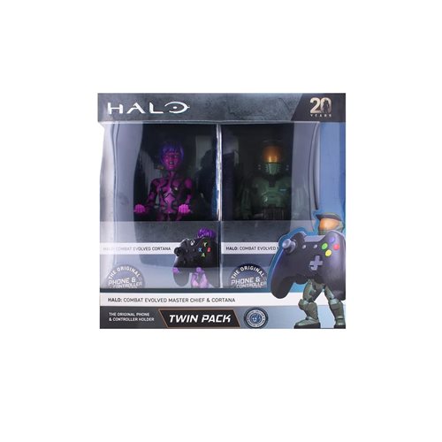 Halo: Combat Evolved Master Chief and Cortana Cable Guy Controller Holder 2-Pack