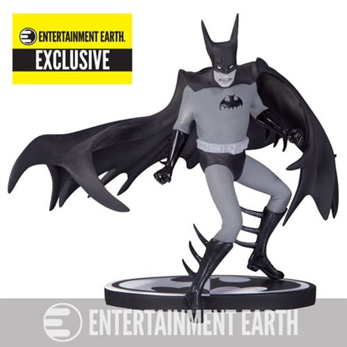 Batman Black and White by Tony Millionaire Statue - Entertainment Earth Exclusive