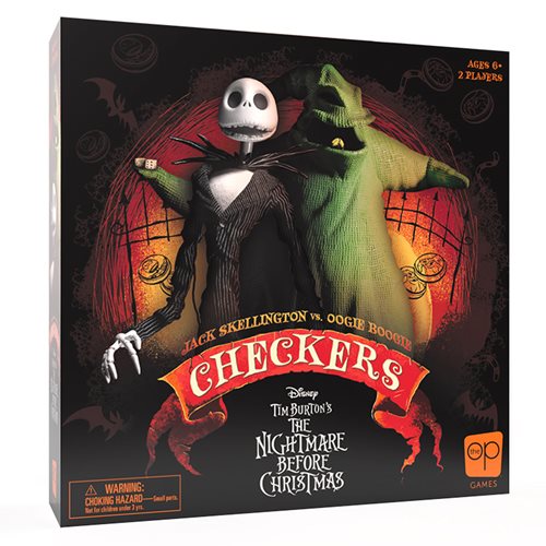 The Nightmare Before Christmas Checkers Game