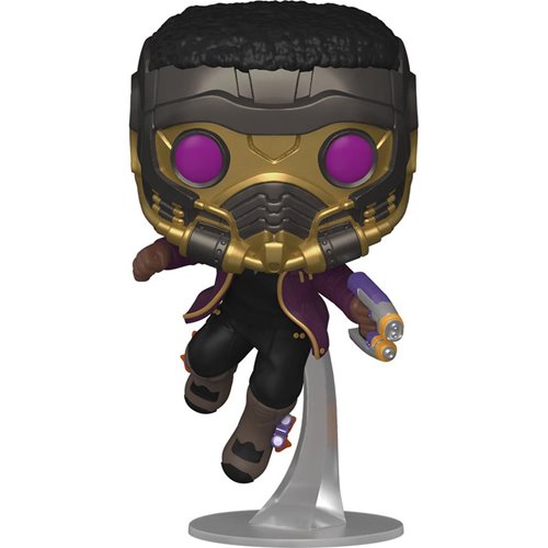 Marvel's What If T'Challa Star-Lord Funko Pop! Vinyl Fig, Not Mint